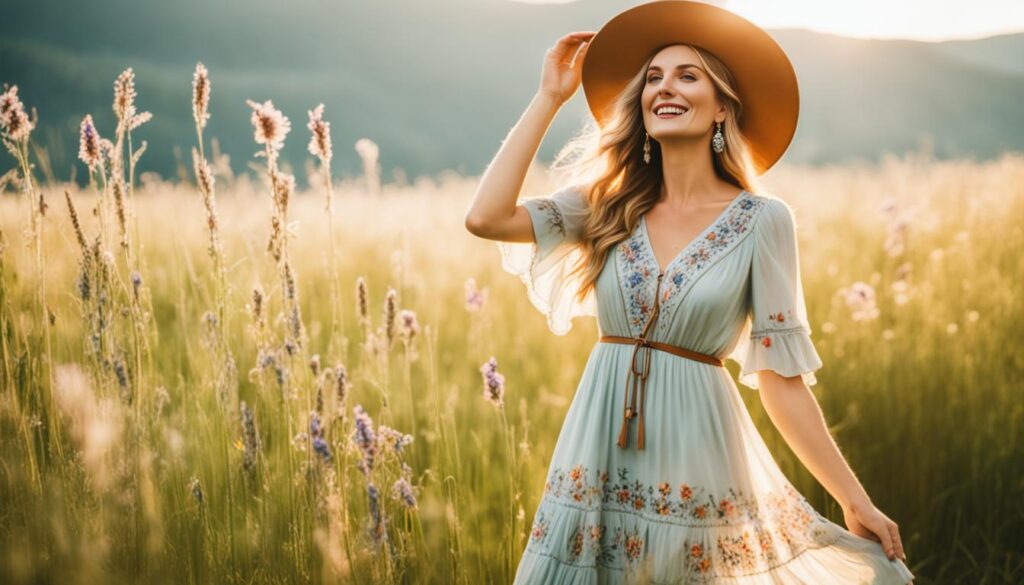 Flowy Bohemian Clothing Inspirations