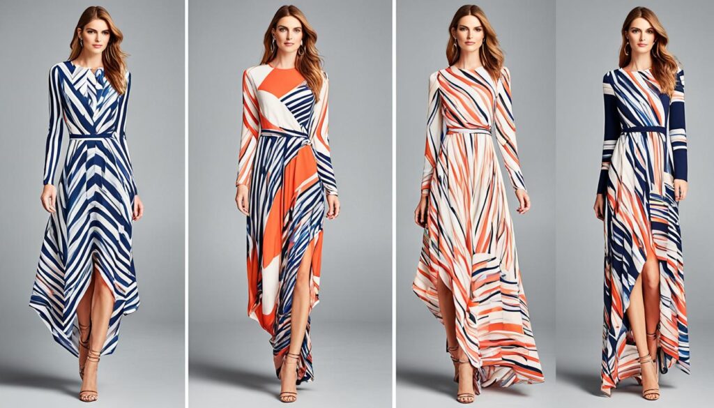 asymmetrical long sleeve maxi dresses