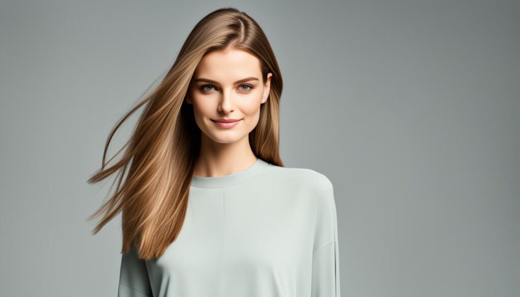 mid-length haircuts for long straight hair