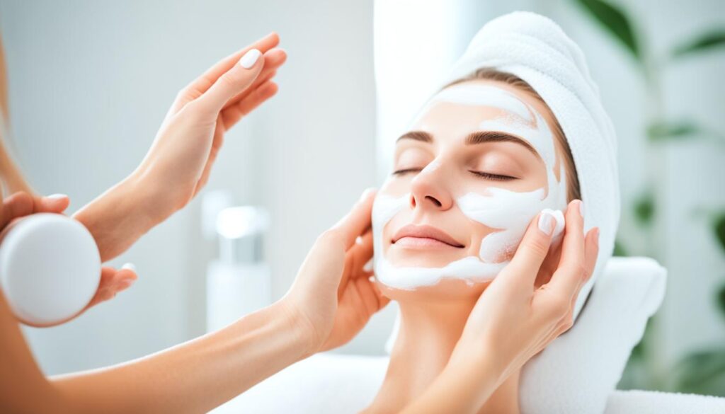 facial cleansing technique