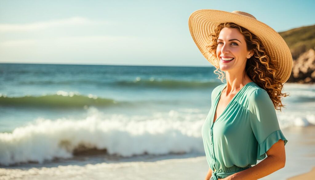 stylish beach hat women