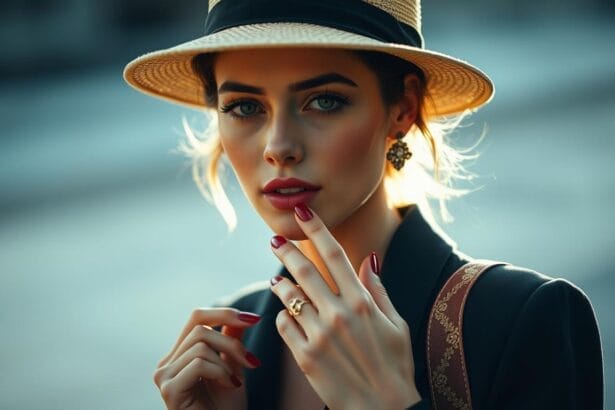 glossy nail polish