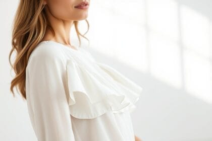 Ruffle blouses