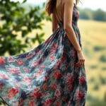 Flowy maxi dress