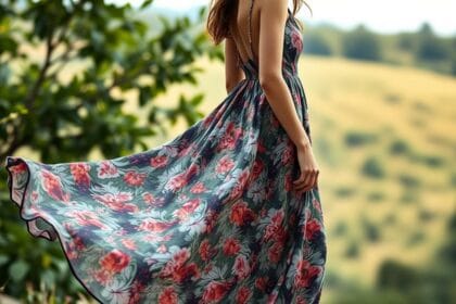 Flowy maxi dress