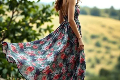 Flowy maxi dress