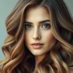 Voluminous waves hairstyle
