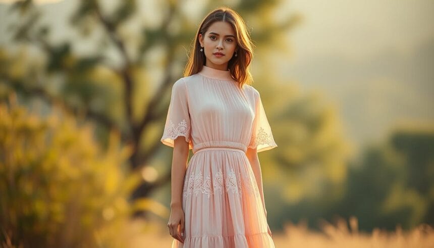 Chiffon Dress Styling