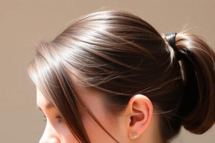 Sleek Ponytail Hairstyle