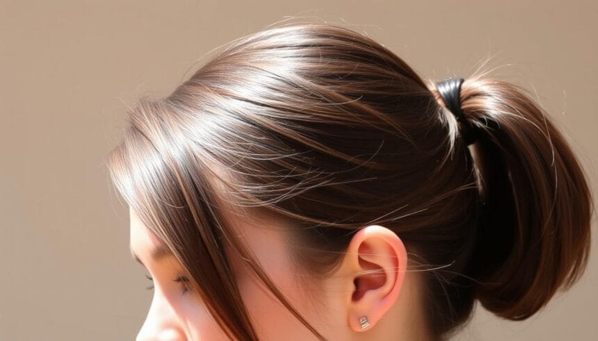 Sleek Ponytail Hairstyle