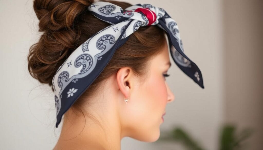 best hair scarf styles