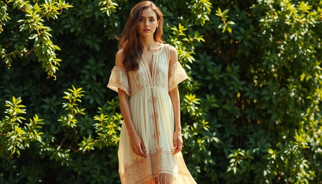 casual boho maxi dress