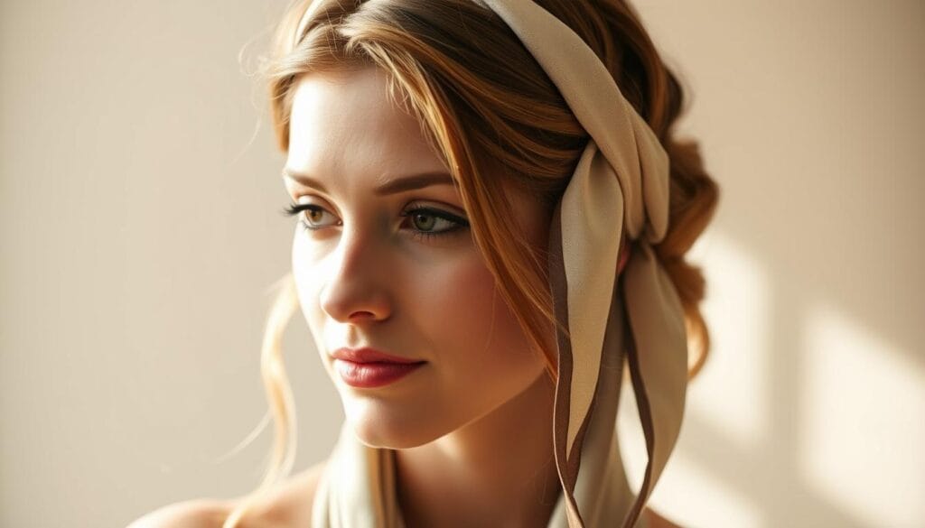 cute hair scarf ideas