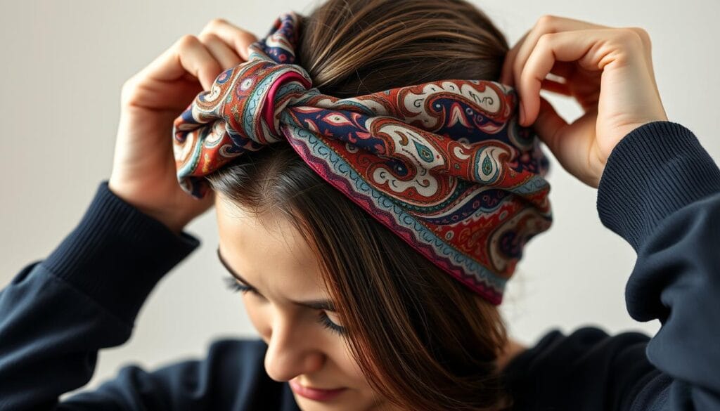 hair scarf styling tips