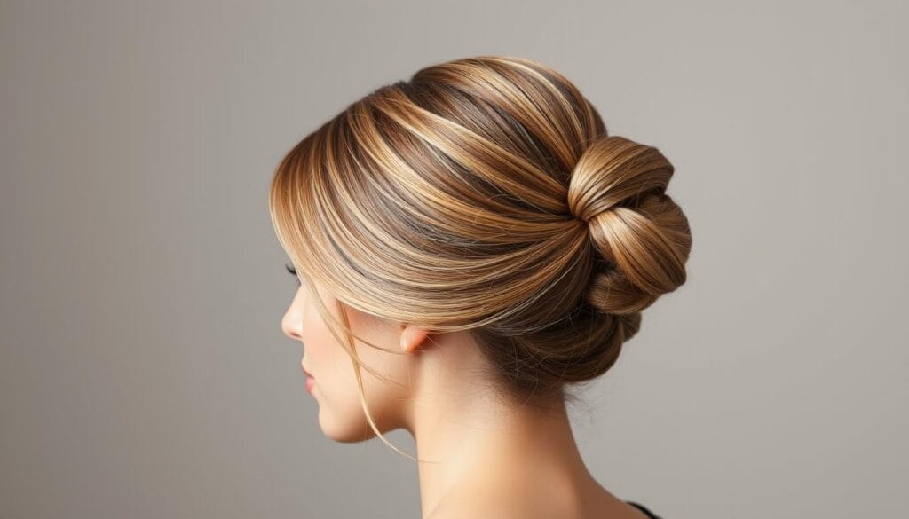 sleek hair updo sleek hair updo