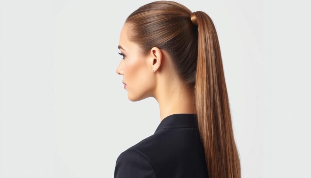 sleek ponytail for long hair sleek ponytail for long hair