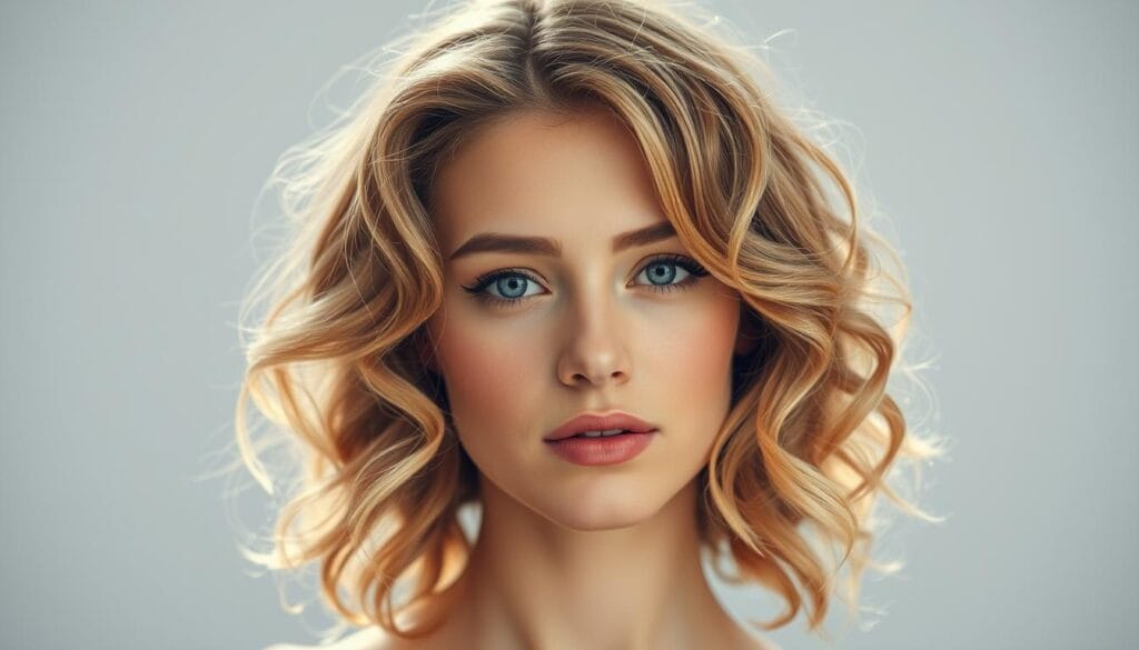 soft curls for fine hair