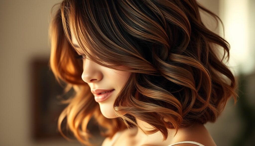 soft curls for long hair