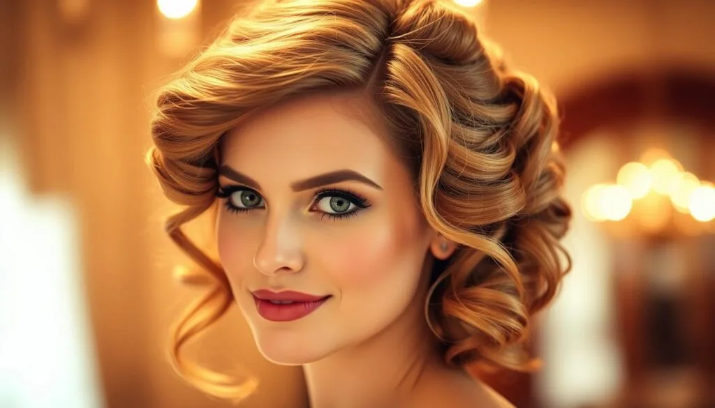 soft curls for special occasions