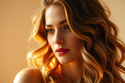 soft curls hairstyle