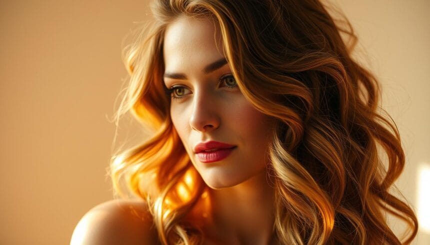 soft curls hairstyle