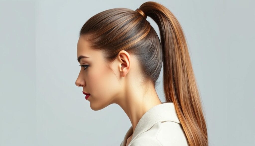 sophisticated ponytail sophisticated ponytail