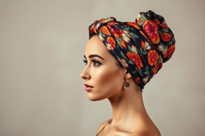 styling hair scarves