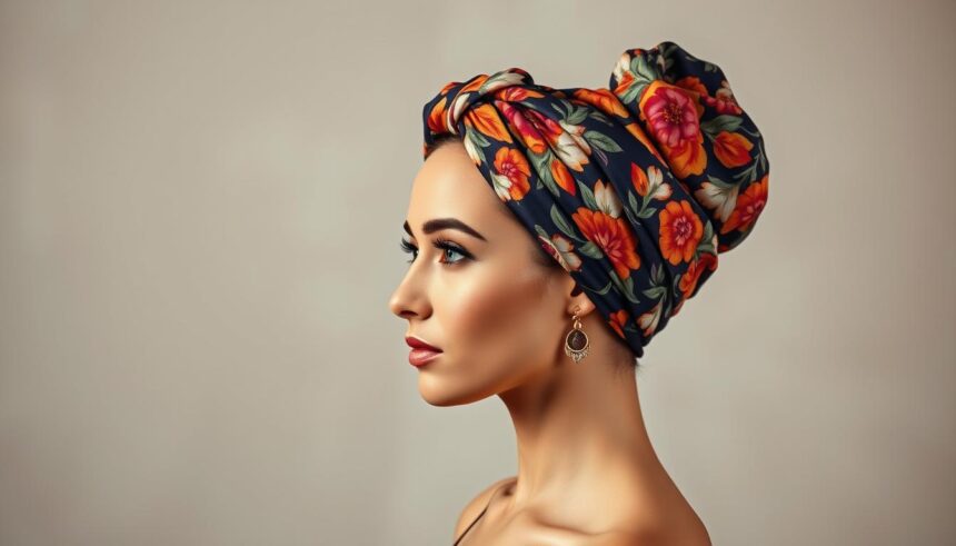 styling hair scarves