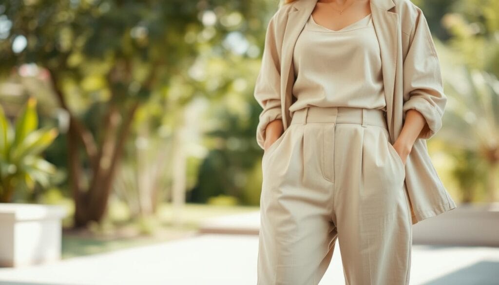Budget-Friendly Beige Monochrome Look
