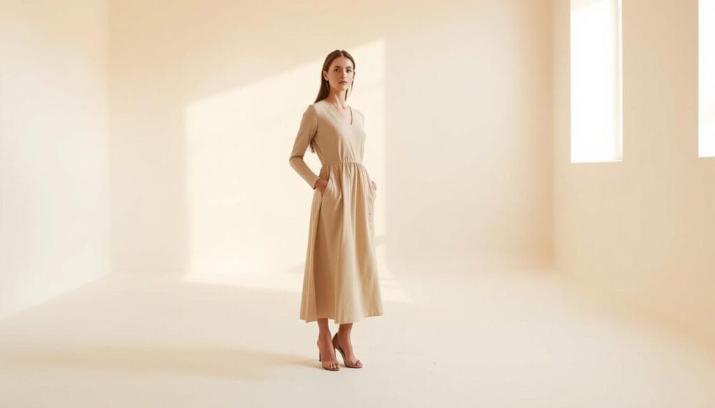 minimalist beige style