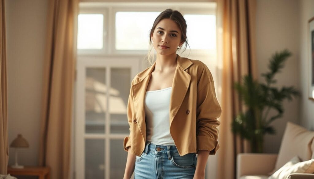 casual cropped blazer casual cropped blazer