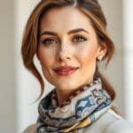 silk neck scarf