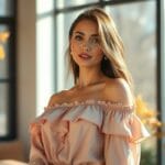 Off-Shoulder Blouse