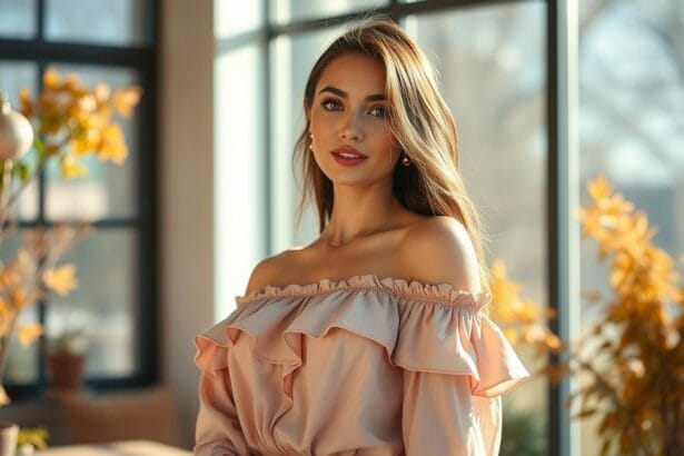 Off-Shoulder Blouse