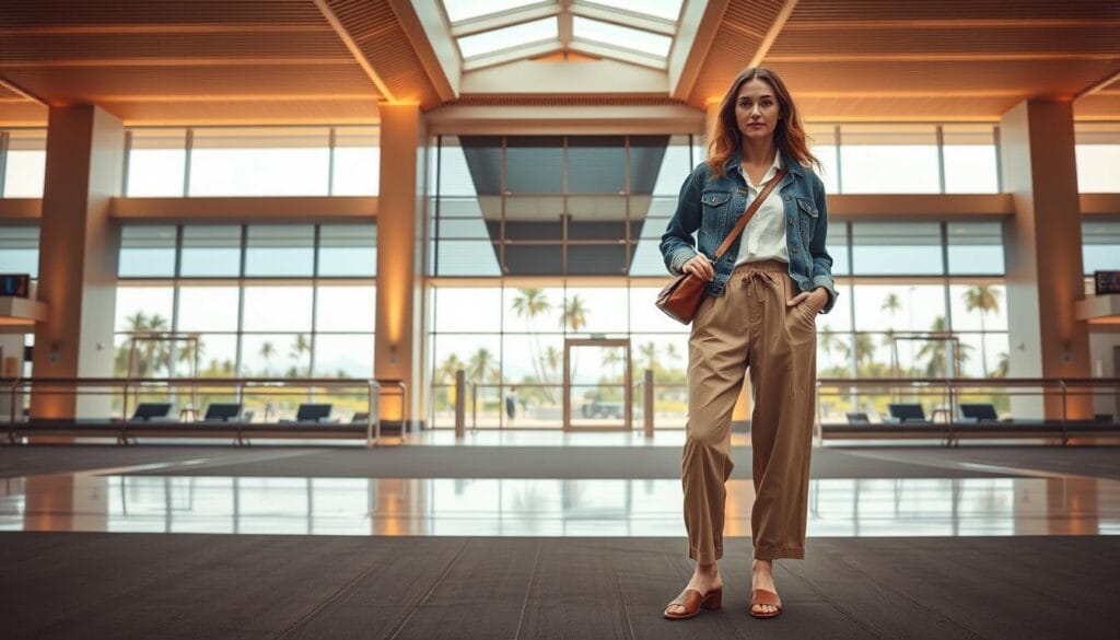 Travel outfits featuring comfortable pants Travel outfits featuring comfortable pants