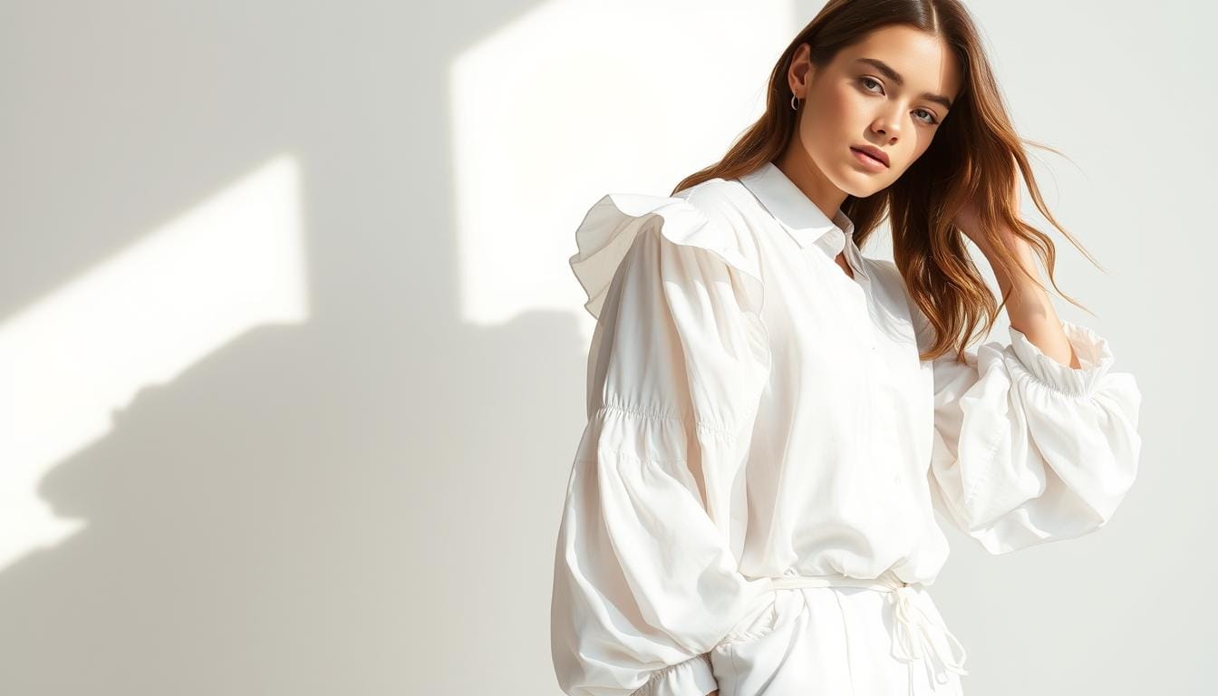 White Cotton Blouses