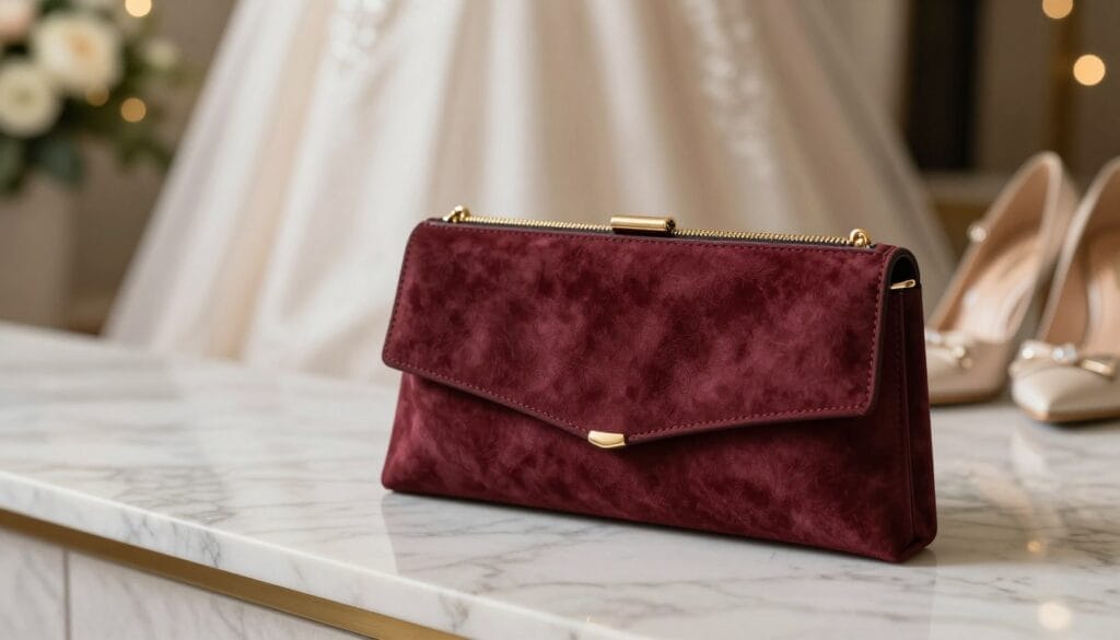 leather suede clutch leather suede clutch
