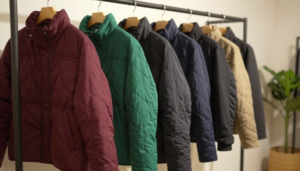 affordable quilted jackets