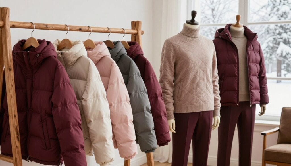 cozy quilted puffer jackets