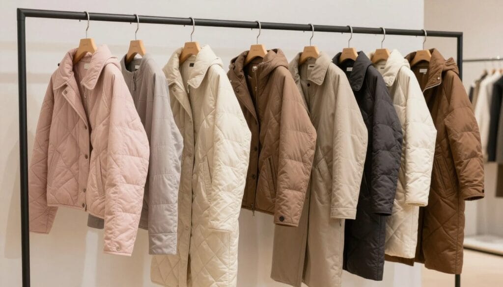 lightweight quilted jackets