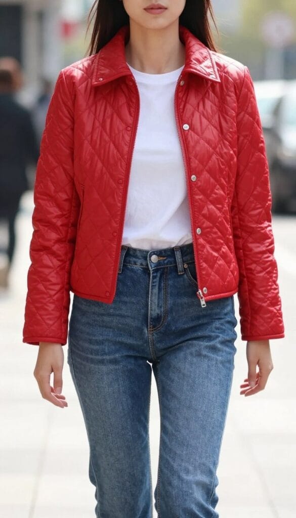 trendy quilted jackets