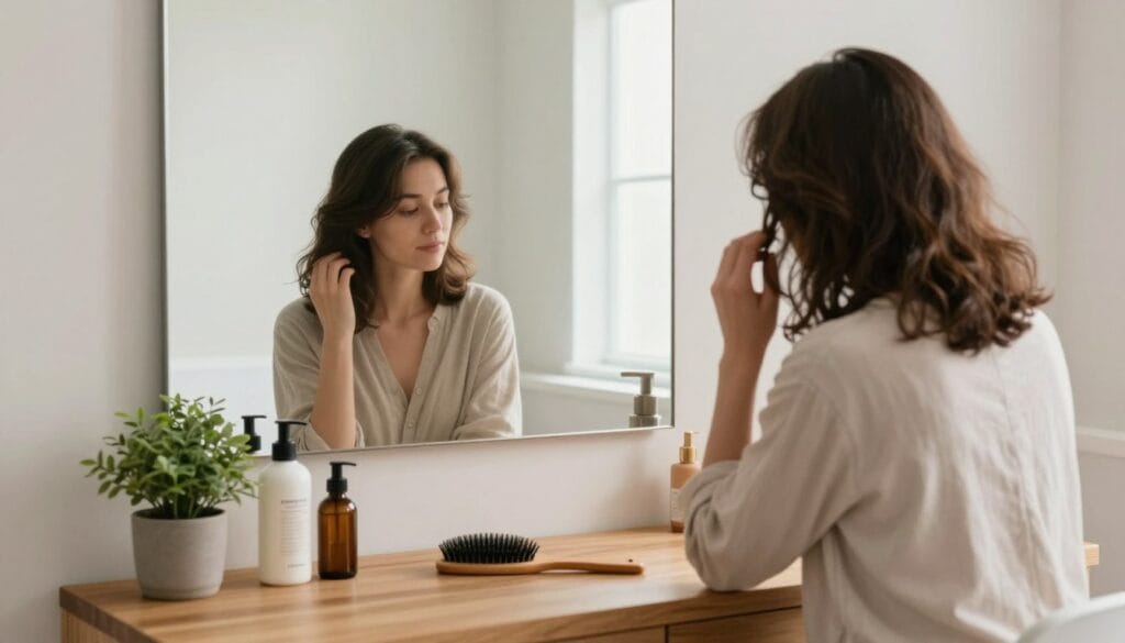 minimalist hair routine minimalist hair routine
