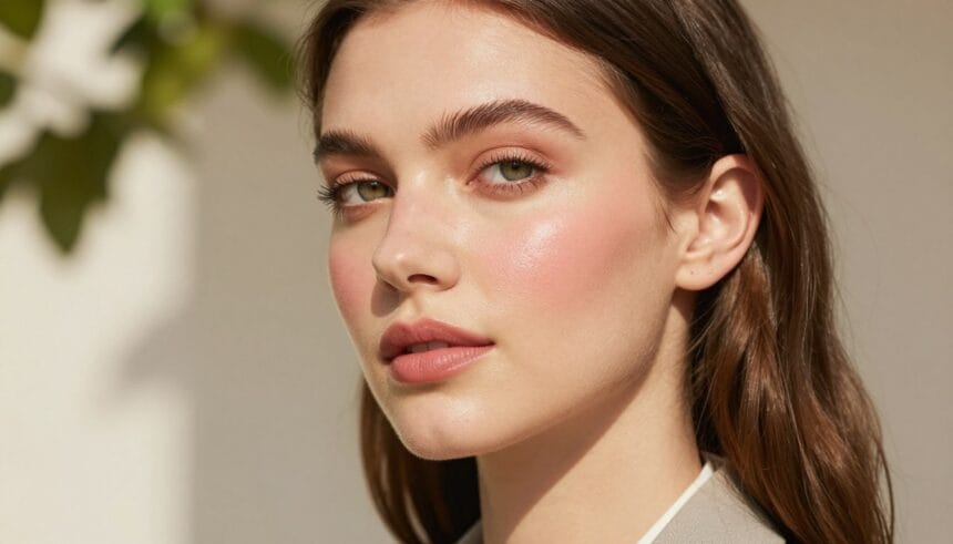 natural luminous makeup