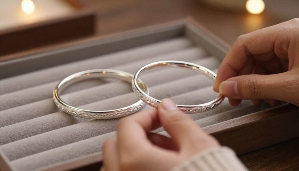 silver bangles fit and sizing silver bangles fit and sizing