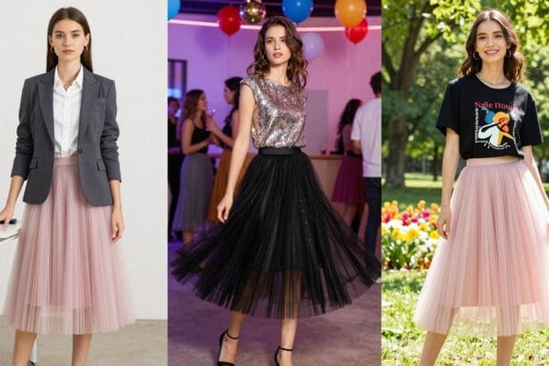 tulle skirt
