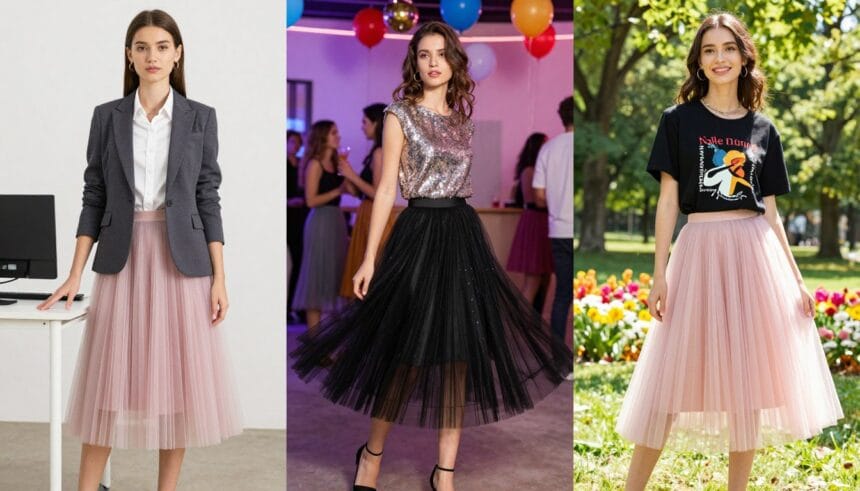 tulle skirt