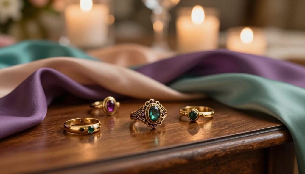 antique gold rings styled for special occasions antique gold rings styled for special occasions