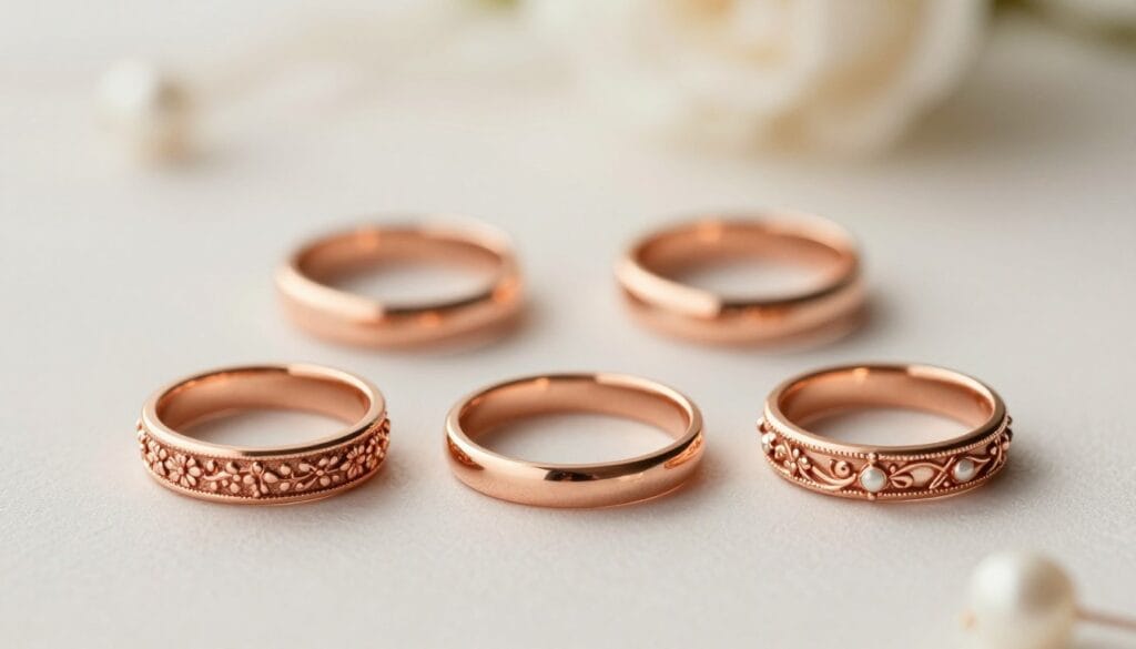 rose gold wedding rings for different skin tones rose gold wedding rings for different skin tones