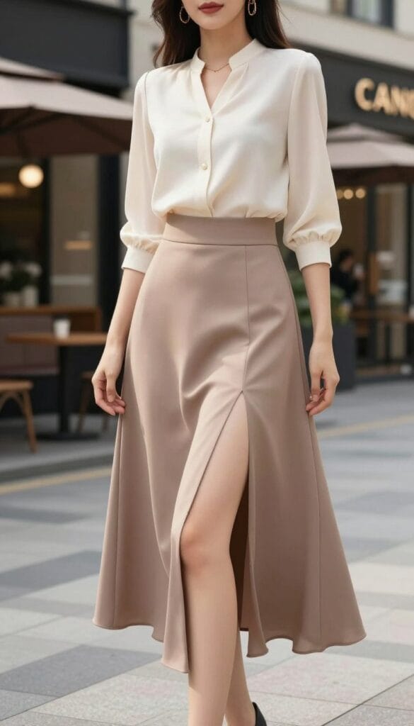 high slit skirt high slit skirt