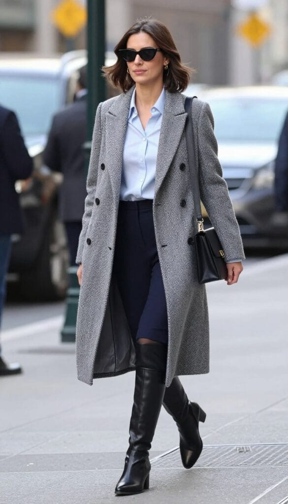 casual boots off-duty styling